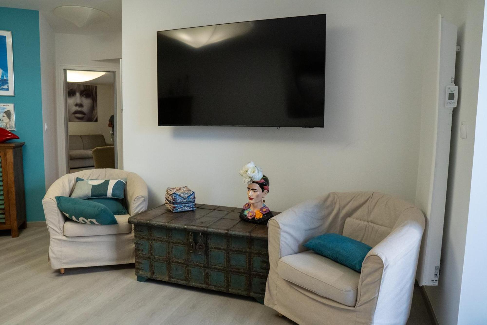 T2! 3 Ou 4 Personnes Centre Ville Neuf Avec Garage ซานารี-ซูร์-แมร์ ภายนอก รูปภาพ