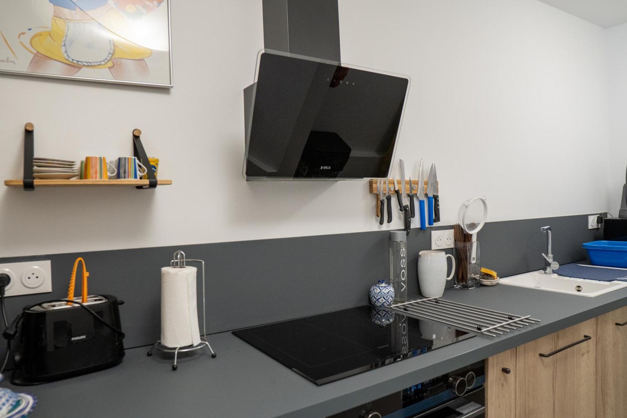 T2! 3 Ou 4 Personnes Centre Ville Neuf Avec Garage ซานารี-ซูร์-แมร์ ภายนอก รูปภาพ